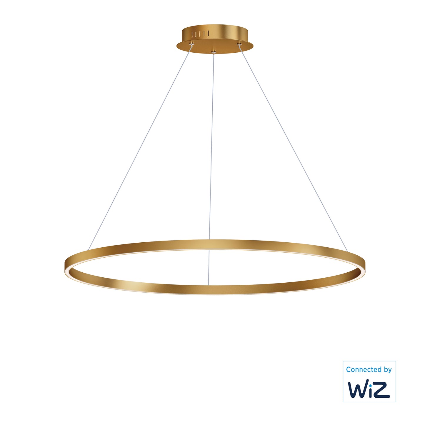 Groove 40" LED Pendant WiZ Gold by ET2