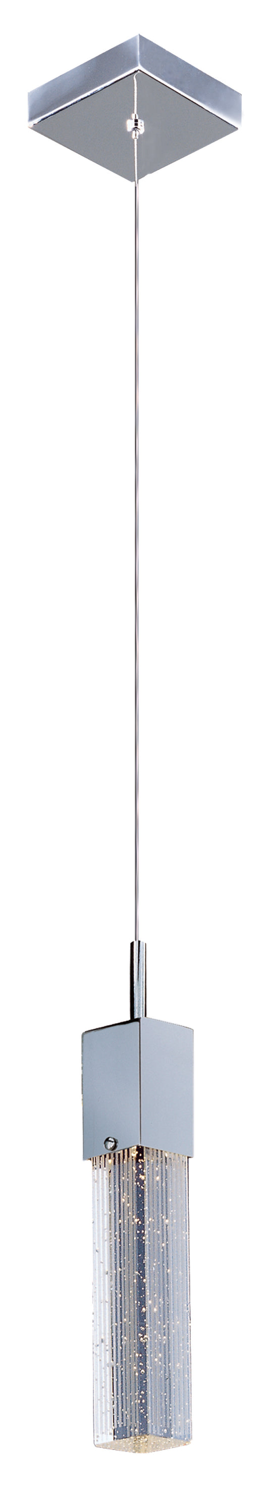 Fizz III LED Pendant Polished Chrome by ET2