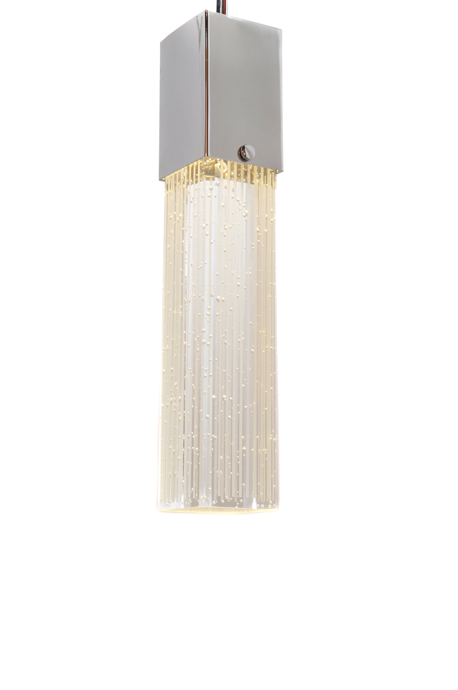 Fizz III LED Pendant Polished Chrome by ET2
