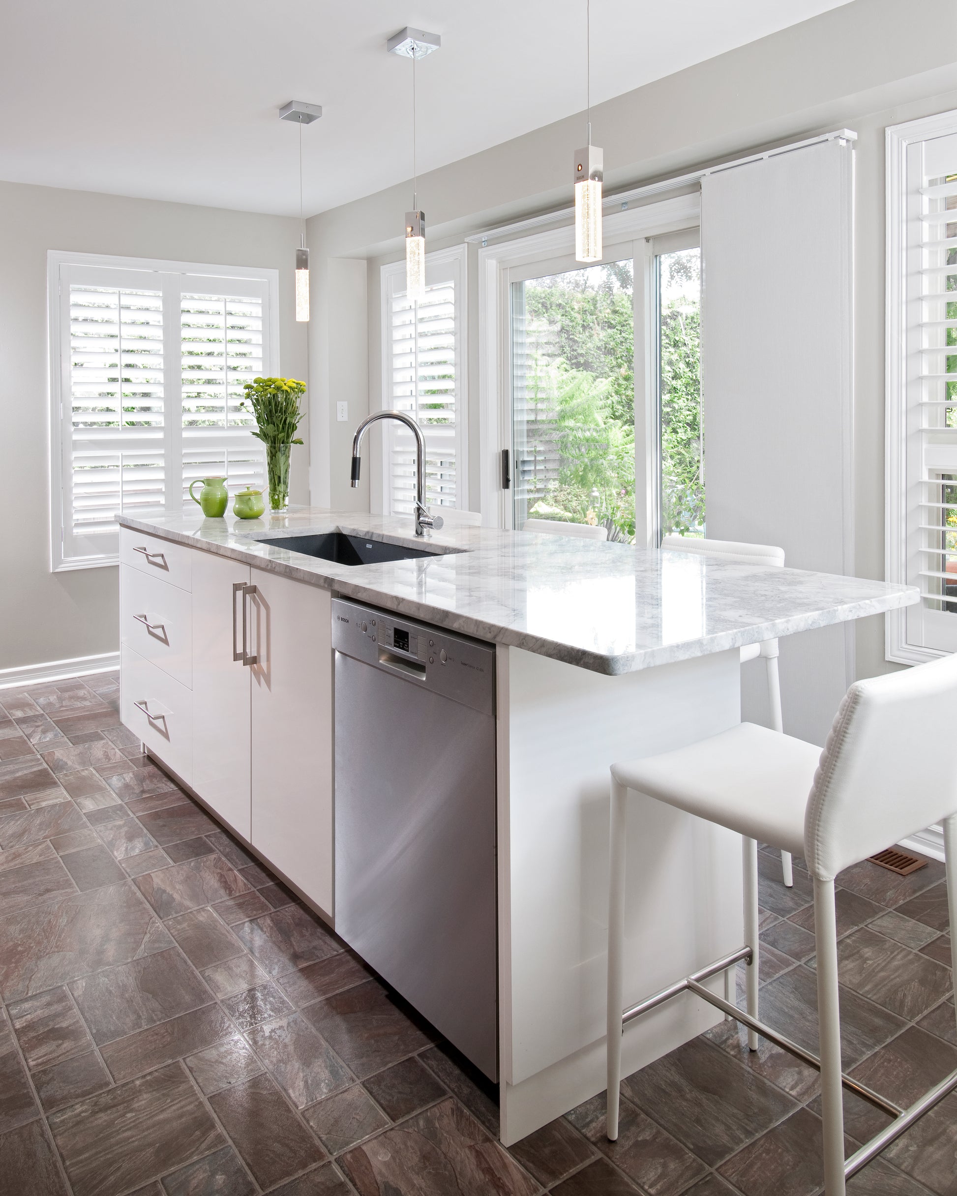Fizz III LED Pendant Polished Chrome by ET2
