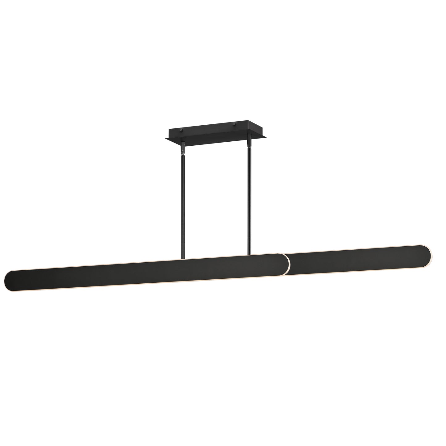 Belt Adjustable Linear Pendant Black by ET2