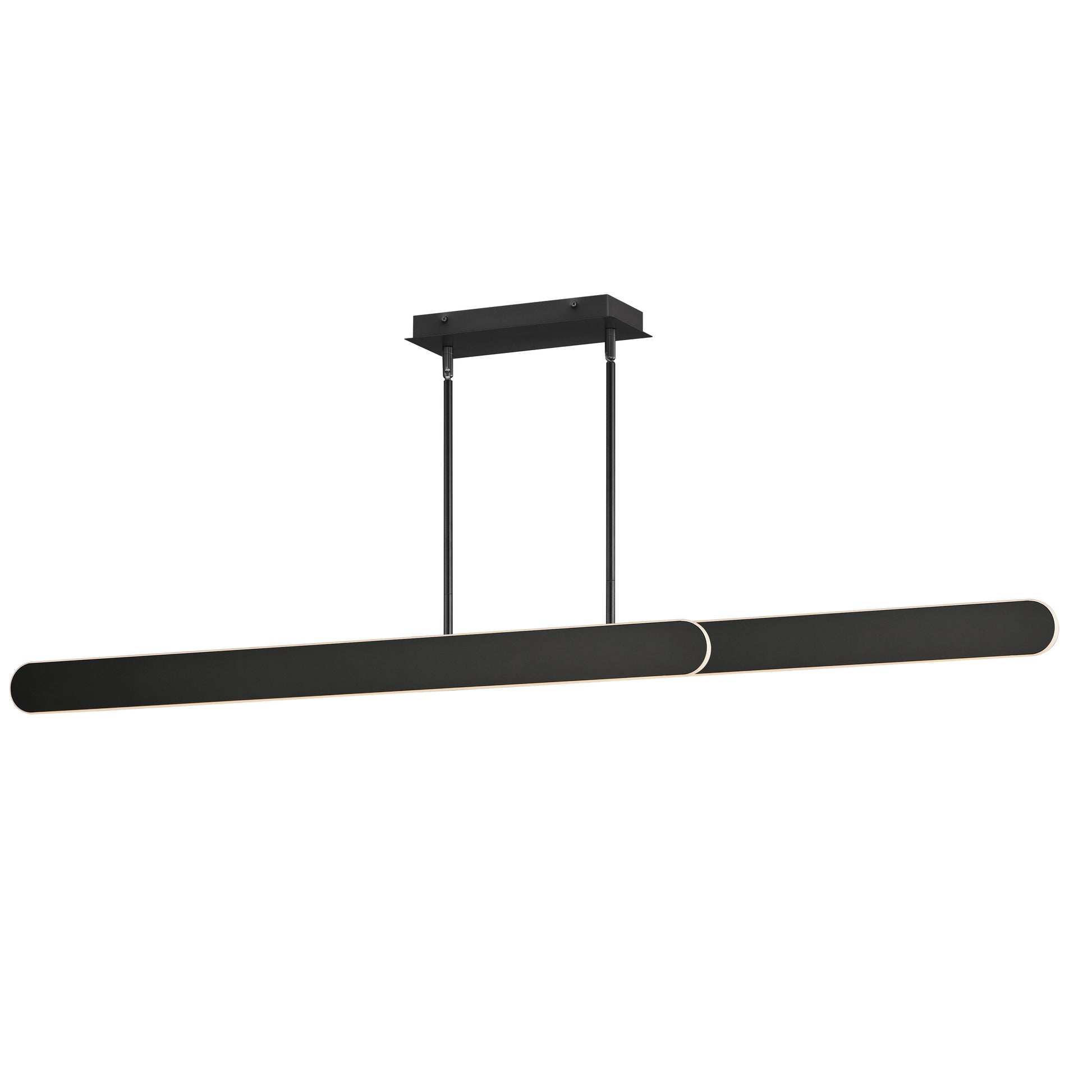 Belt Adjustable Linear Pendant Black by ET2