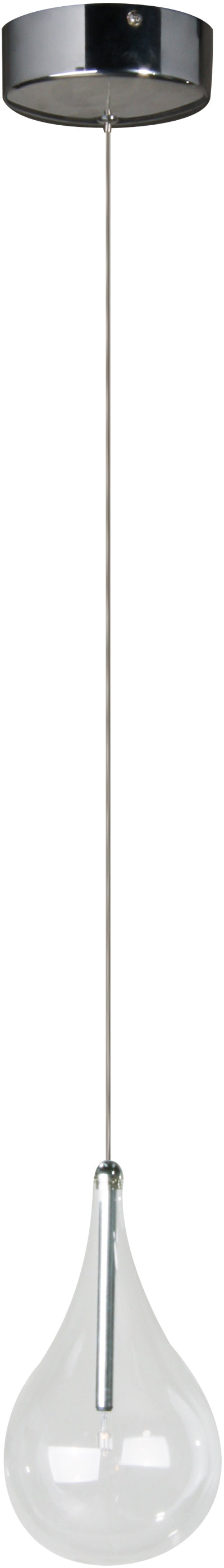 Larmes Pendant Polished Chrome by ET2