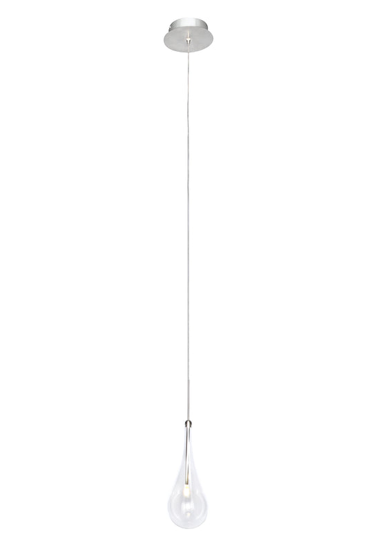 Larmes LED Pendant Polished Chrome by ET2