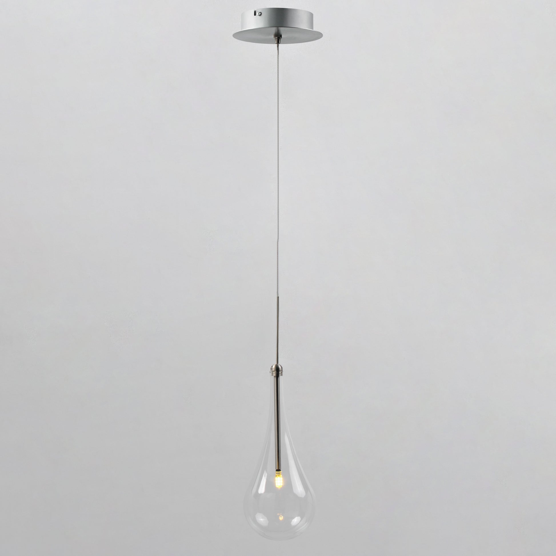 Larmes LED Pendant Polished Chrome by ET2