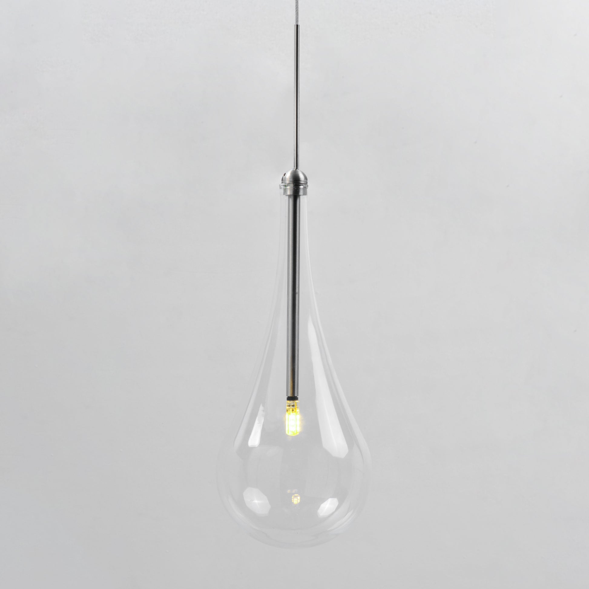 Larmes LED Pendant Polished Chrome by ET2