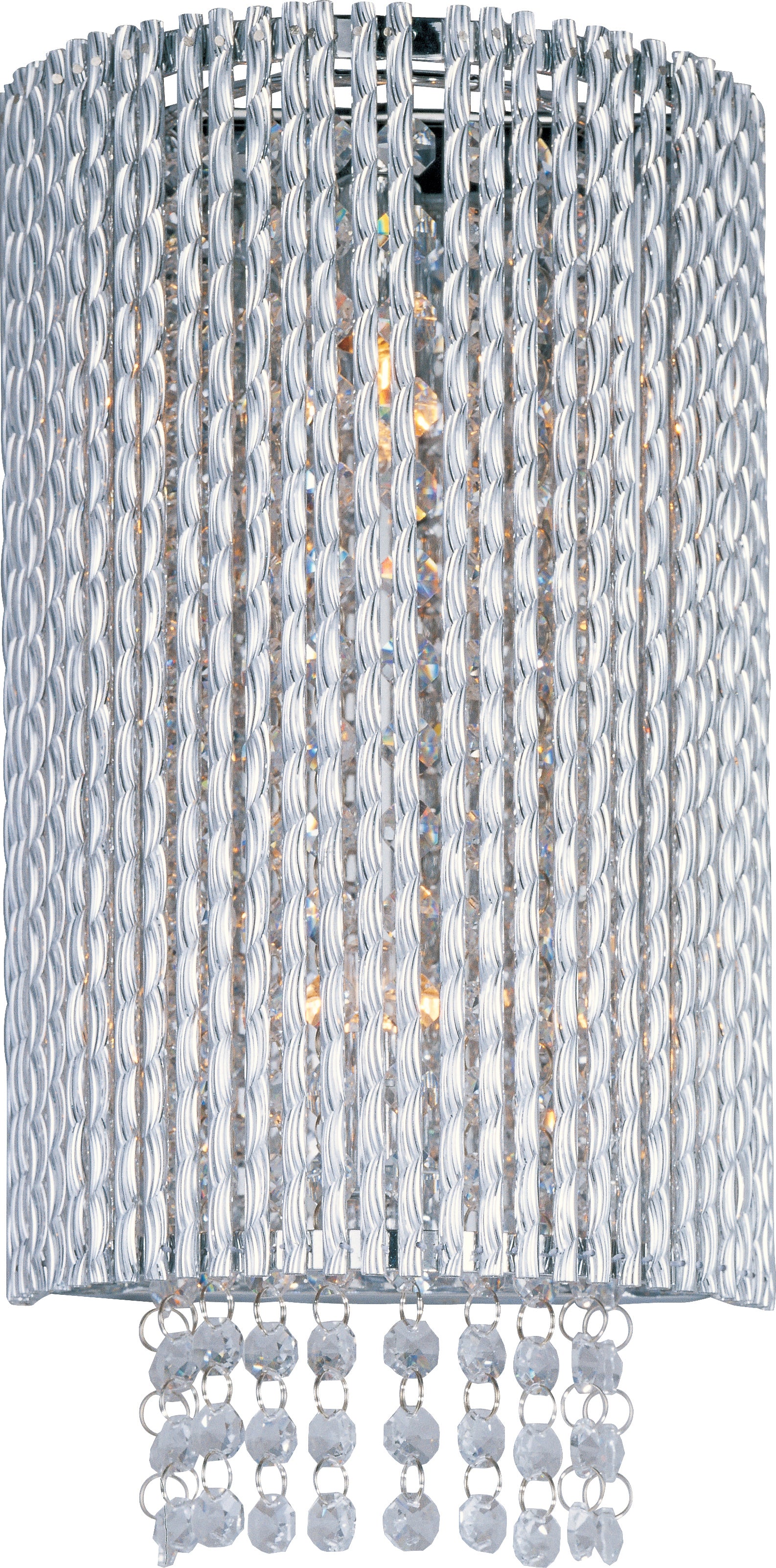 Spiral 2-Light Wall Mount Polished Chrome by ET2