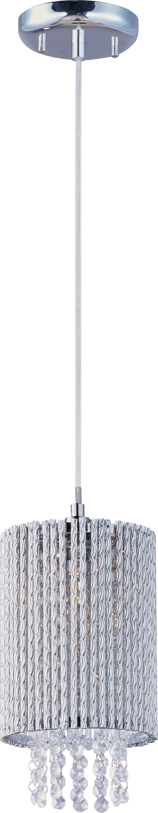 Spiral Pendant Polished Chrome by ET2