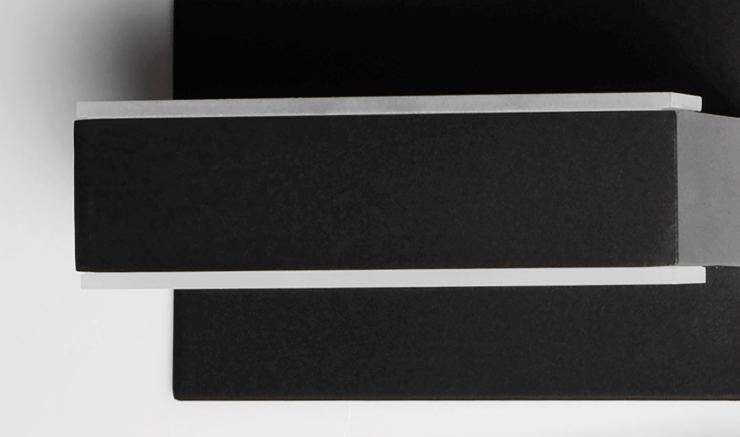 Omni 7" LED Wall Sconce Black by ET2