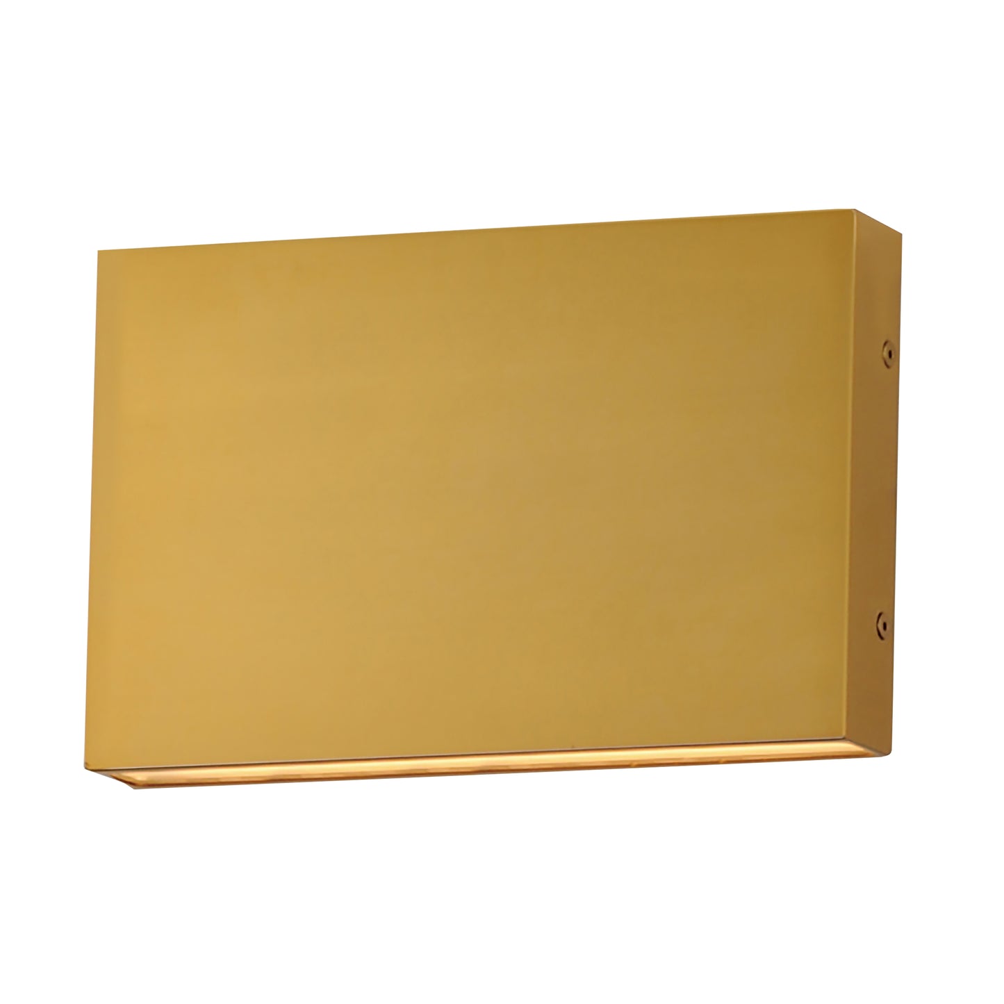 Brik 12" LED Wall Sconce Natural Aged Brass by ET2