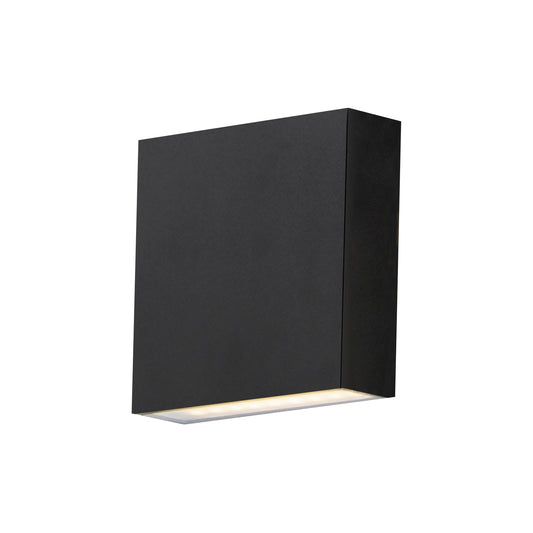 Brik 4.75" LED Outdoor Wall Sconce Black by ET2