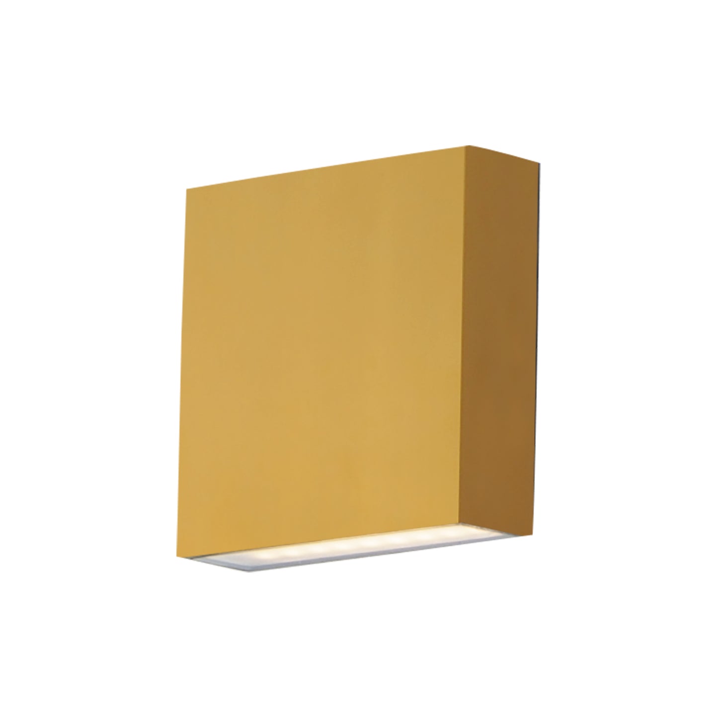 Brik 4.75" LED Outdoor Wall Sconce Natural Aged Brass by ET2