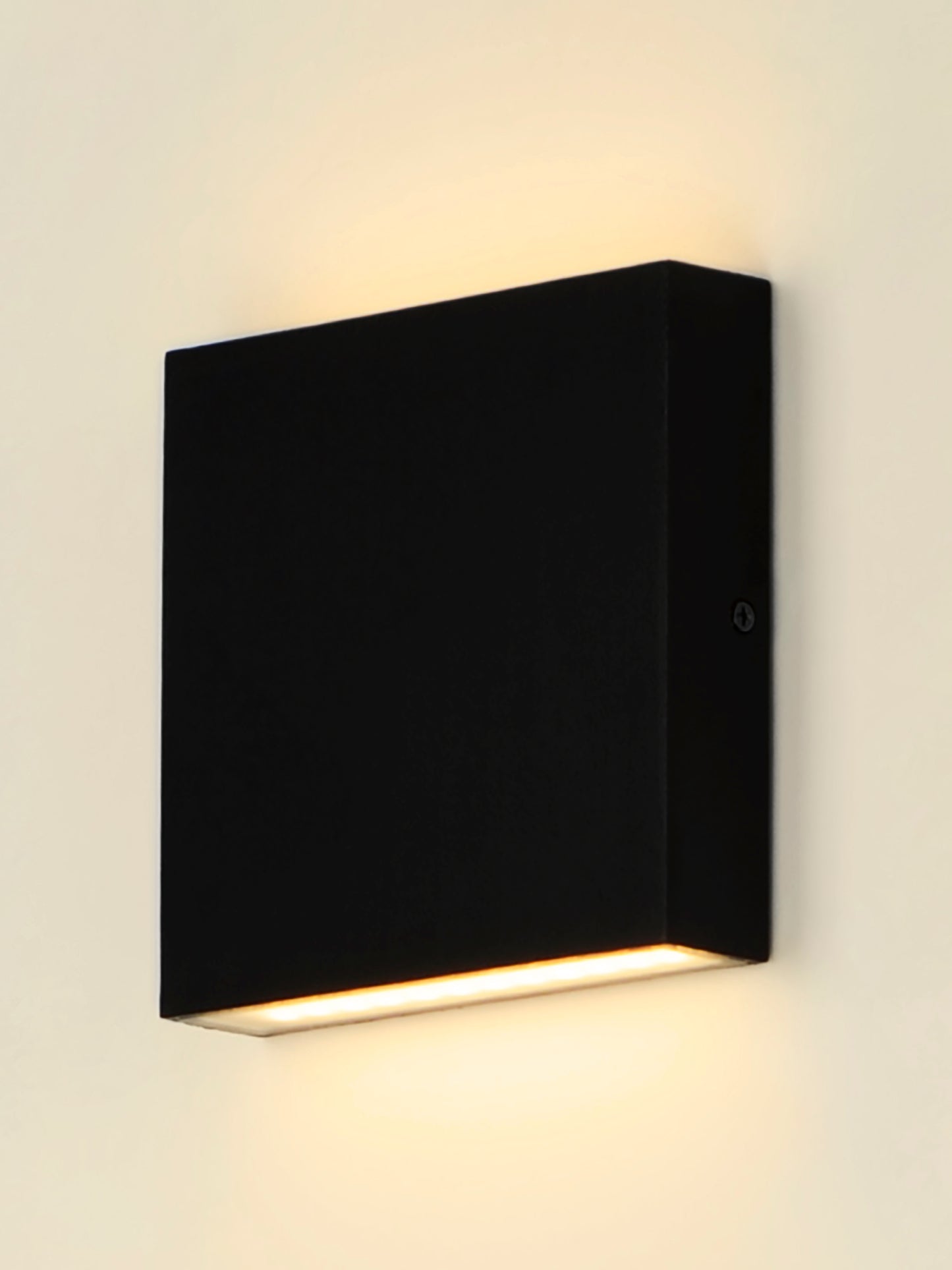 Brik 4.75" LED Outdoor Wall Sconce Black by ET2