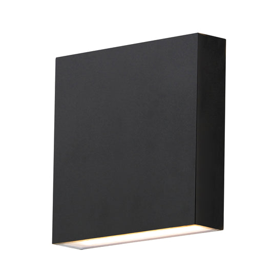 Brik 6.25" LED Outdoor Wall Sconce Black by ET2