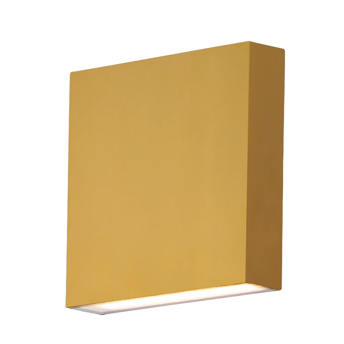 Brik 6.25" LED Outdoor Wall Sconce Natural Aged Brass by ET2
