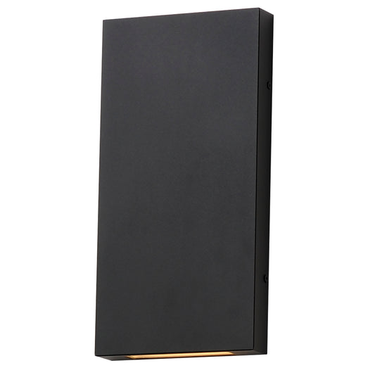 Brik 14" LED Wall Sconce Black by ET2