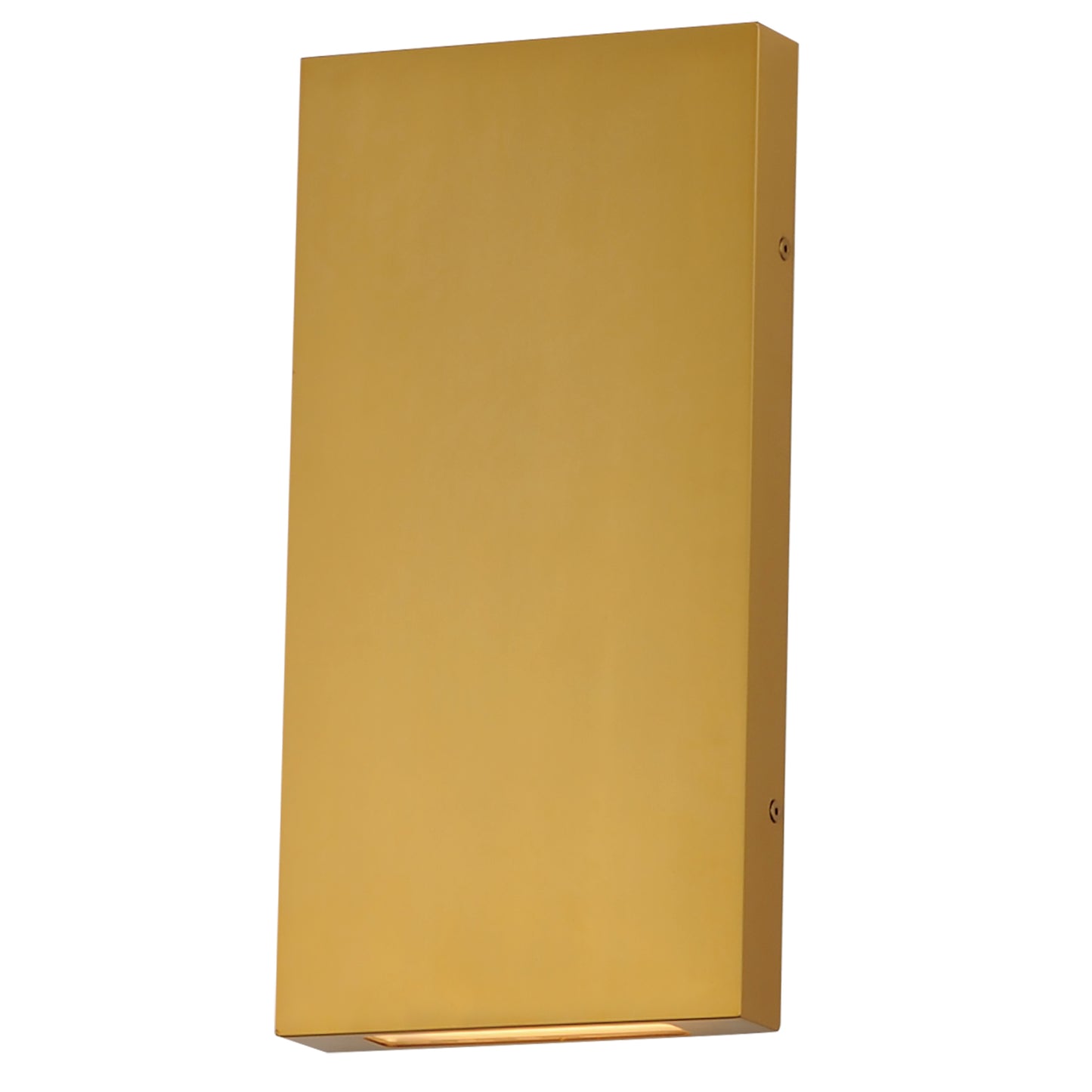 Brik 14" LED Wall Sconce Natural Aged Brass by ET2