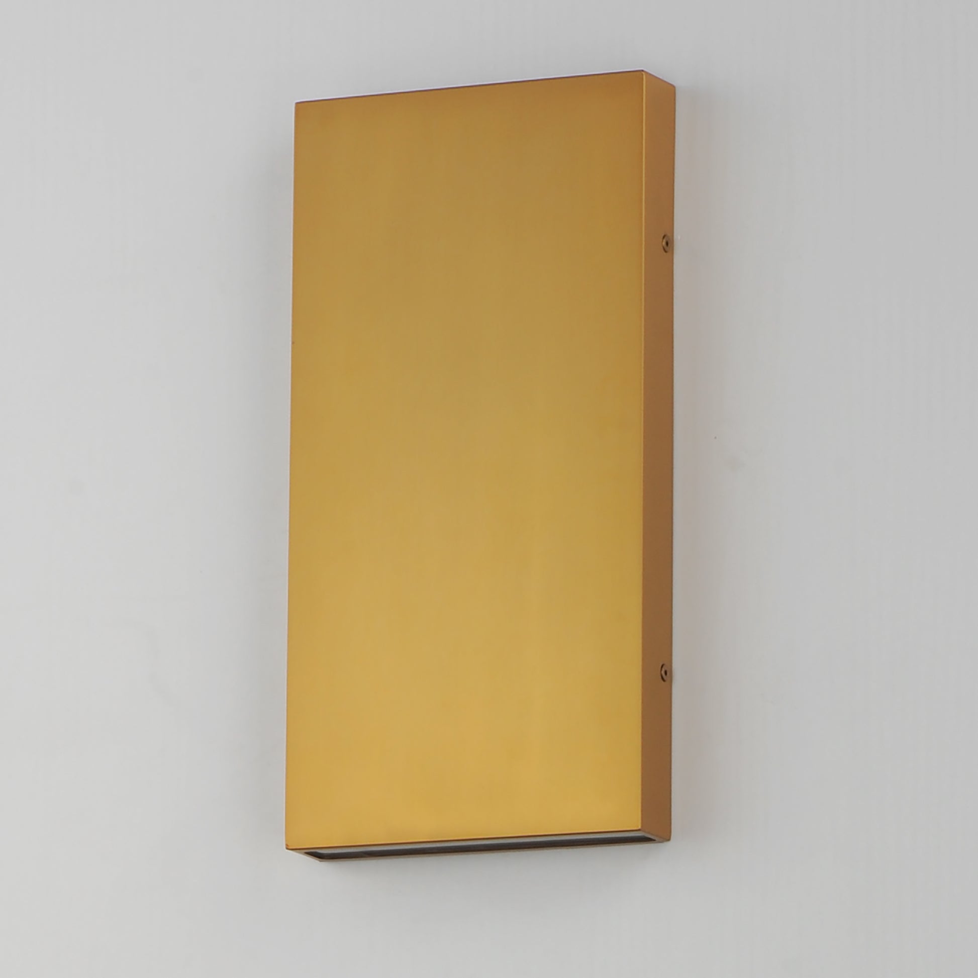 Brik 14" LED Wall Sconce Natural Aged Brass by ET2