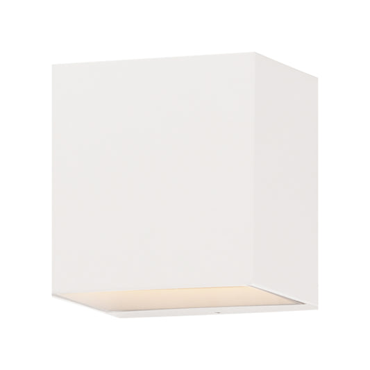 Blok 6.75" LED Outdoor Sconce White by ET2