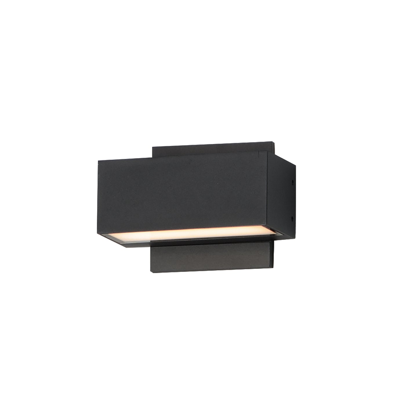 Blok 6.75" LED Outdoor Wall Sconce Black by ET2