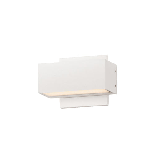 Blok 6.75" LED Outdoor Wall Sconce White by ET2