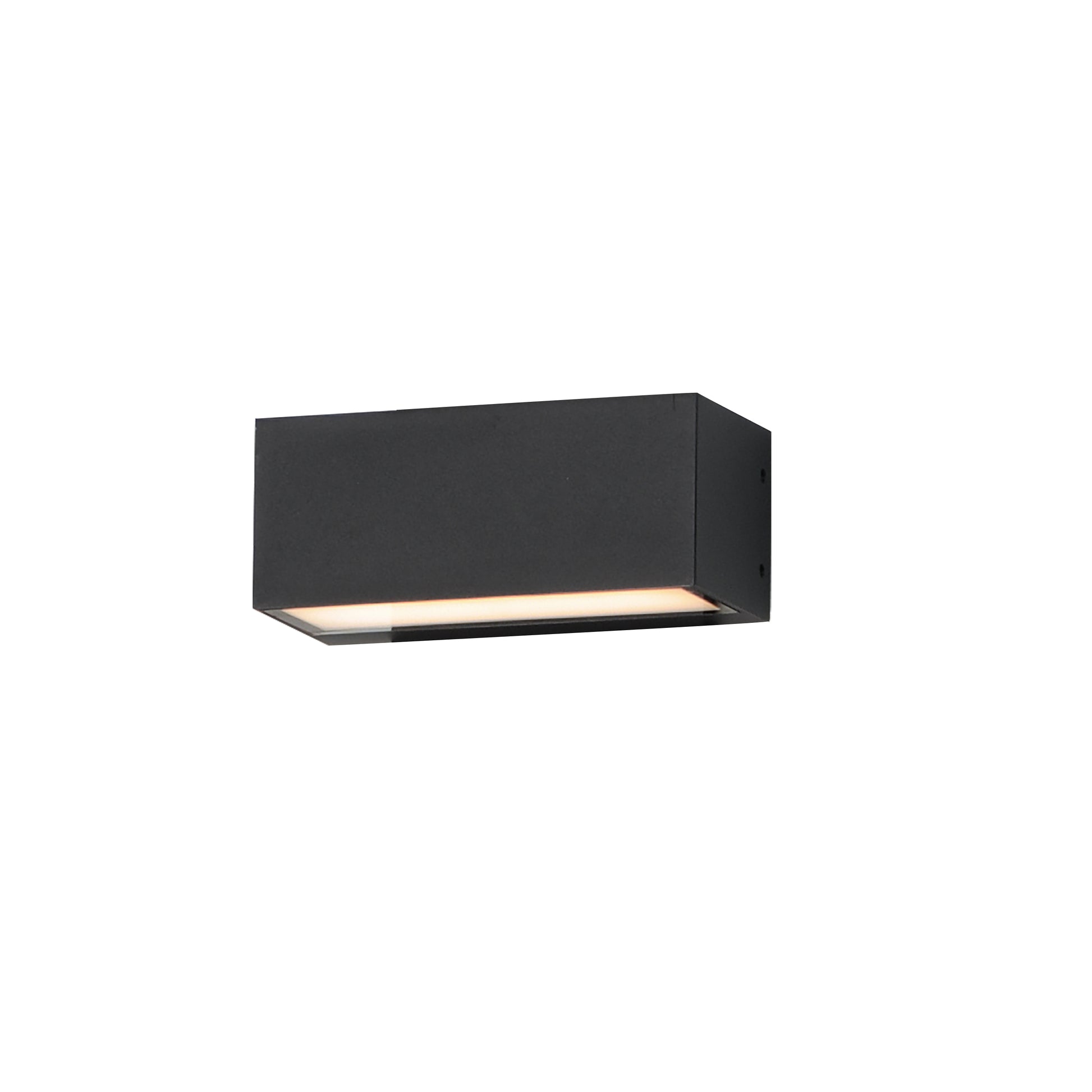 Blok 6.75" LED Outdoor Wall Sconce Black by ET2
