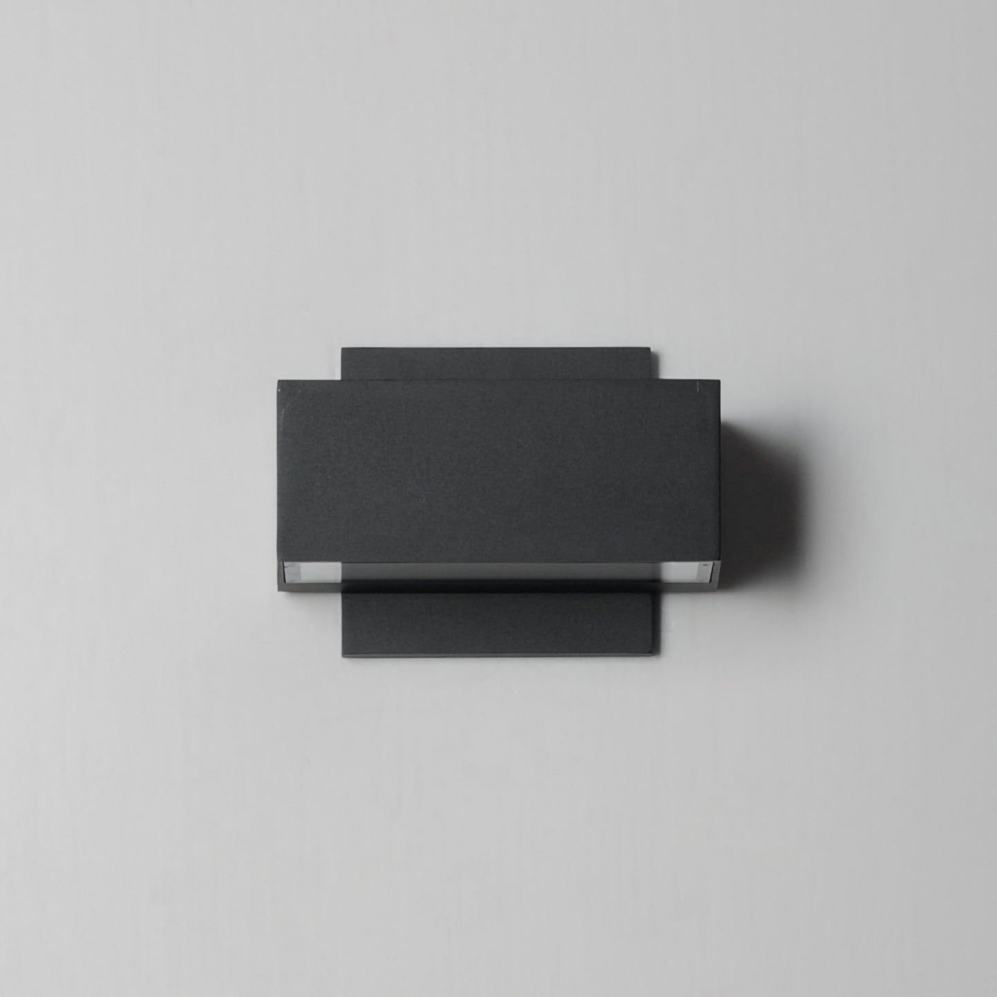 Blok 6.75" LED Outdoor Wall Sconce Black by ET2