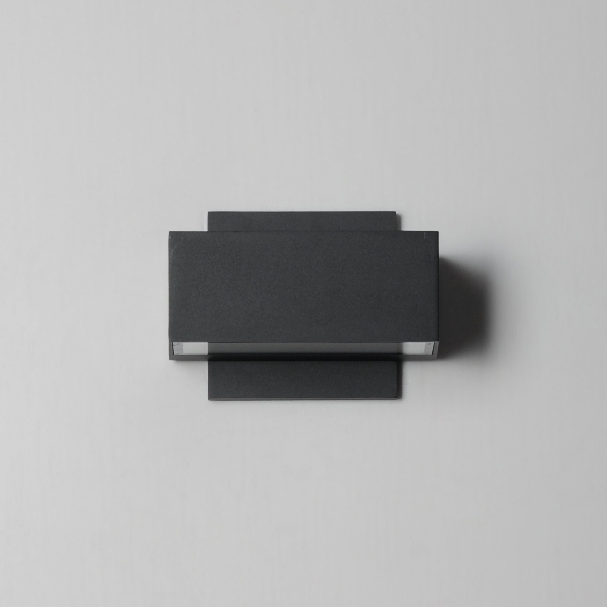 Blok 6.75" LED Outdoor Wall Sconce Black by ET2
