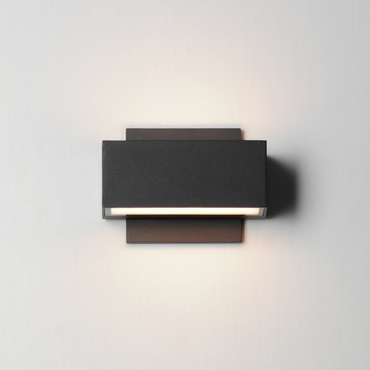 Blok 6.75" LED Outdoor Wall Sconce Black by ET2