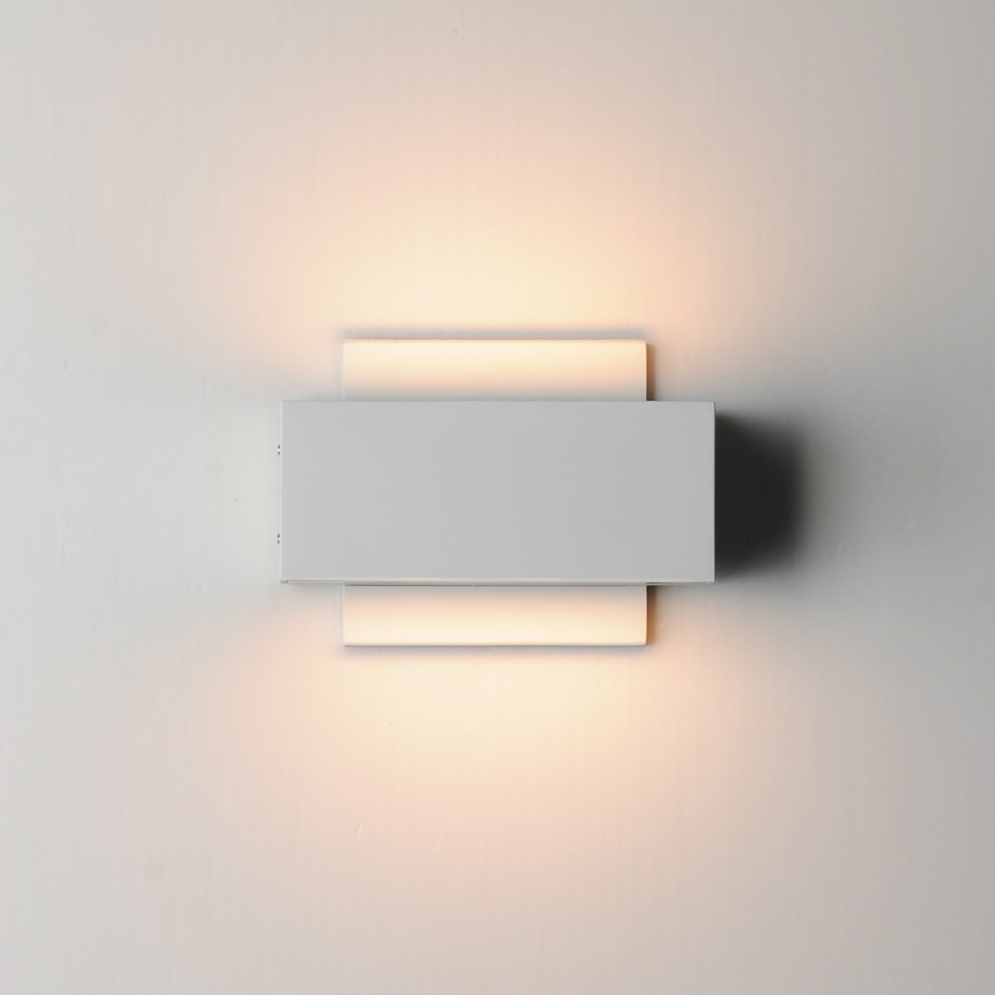 Blok 6.75" LED Outdoor Wall Sconce White by ET2