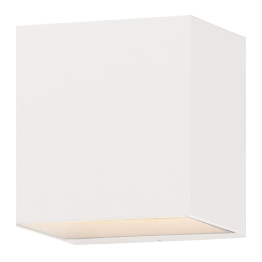 Blok 6.25" LED Outdoor Sconce White by ET2
