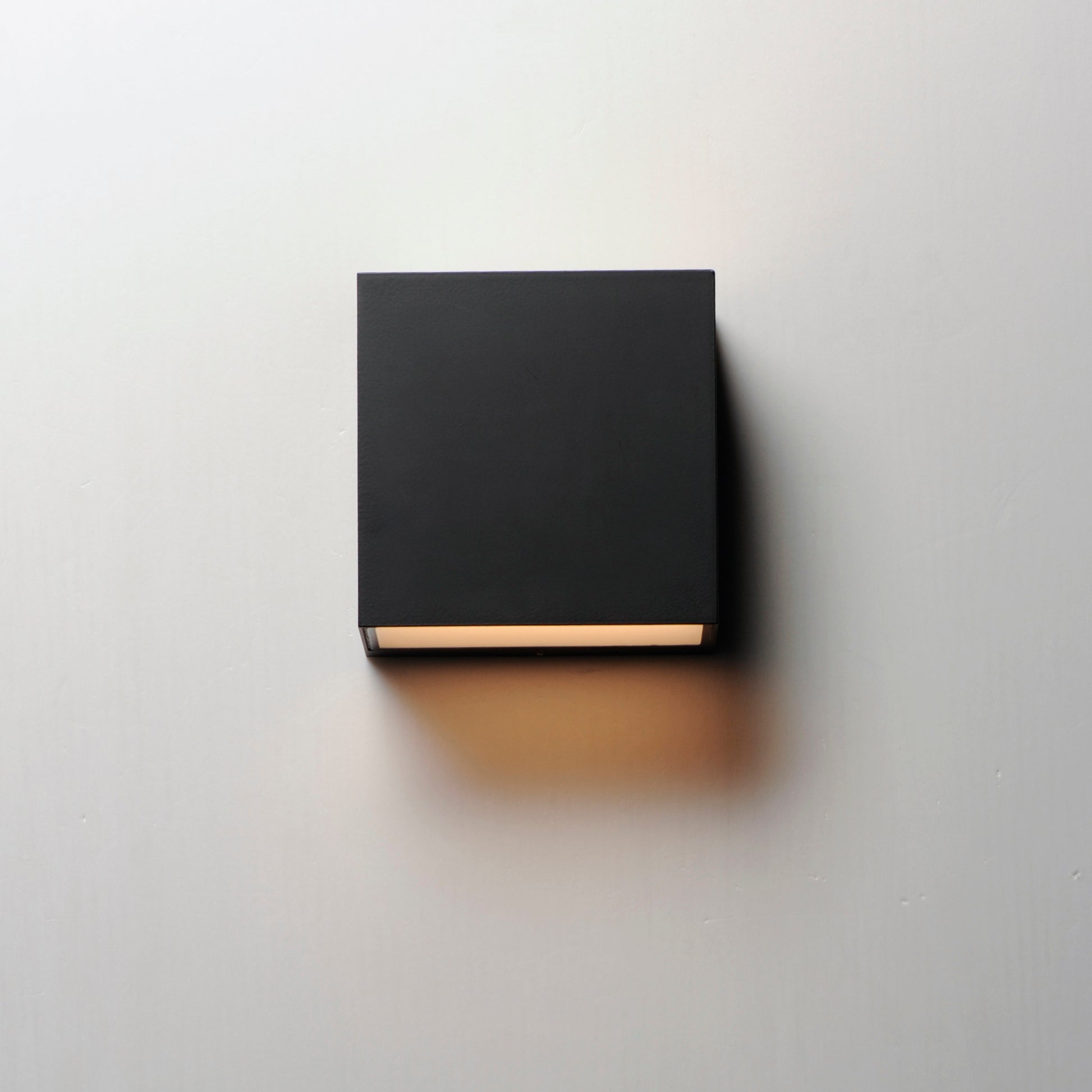Blok 6.25" LED Outdoor Sconce Black by ET2