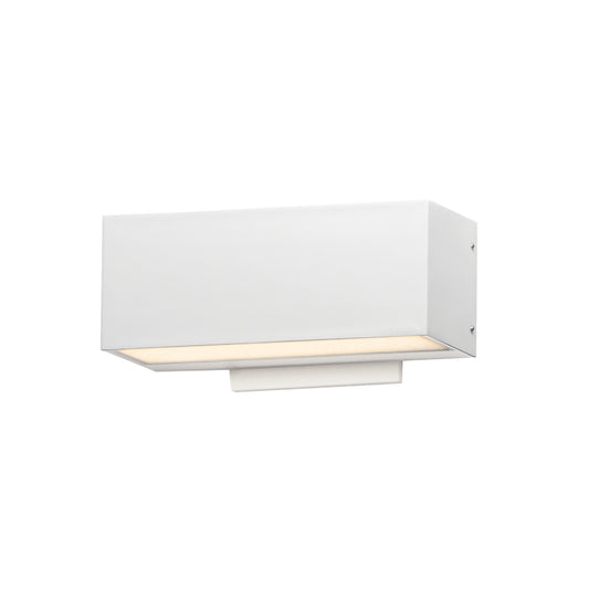 Blok 9" LED Outdoor Wall Sconce White by ET2