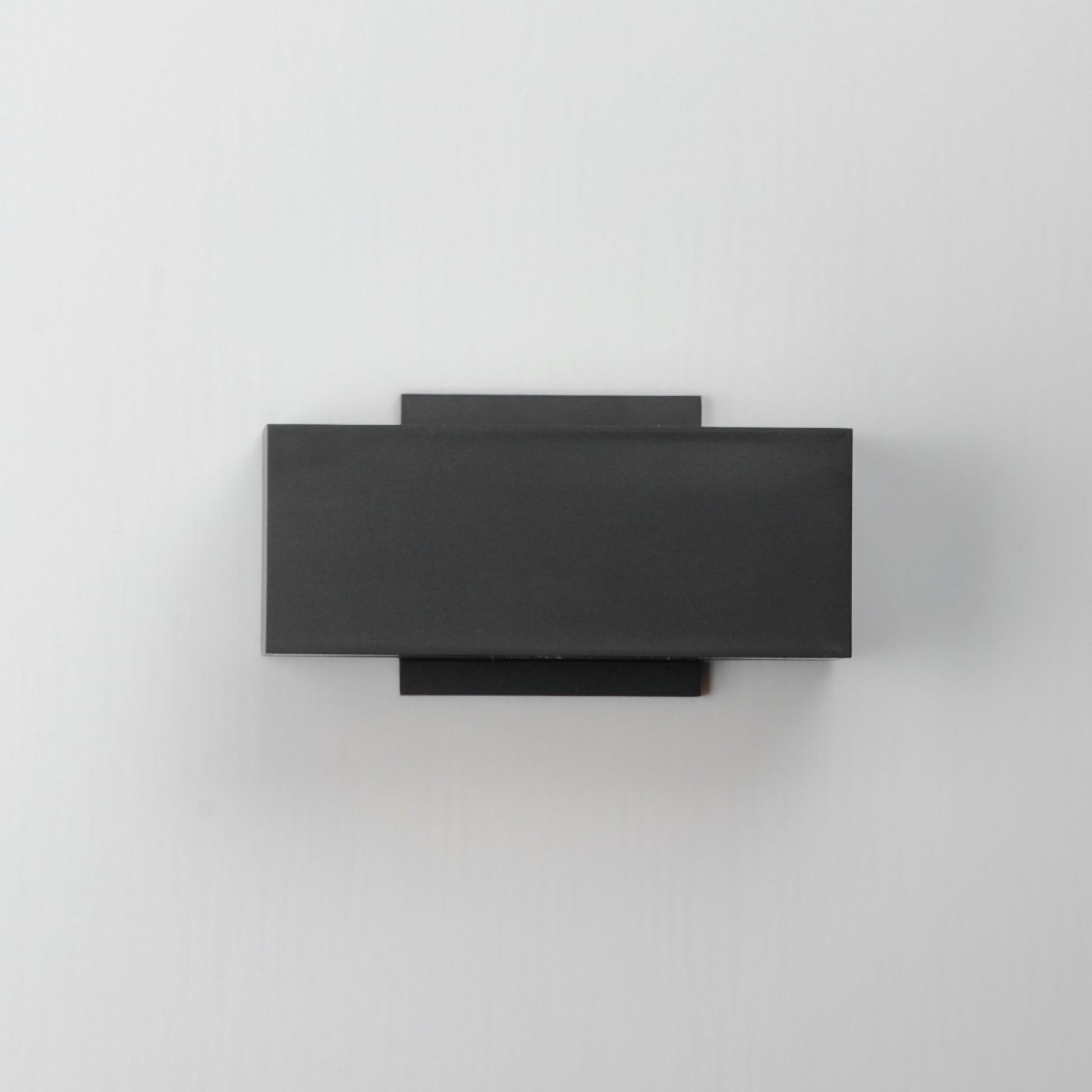Blok 9" Outdoor Wall Sconce Black by ET2