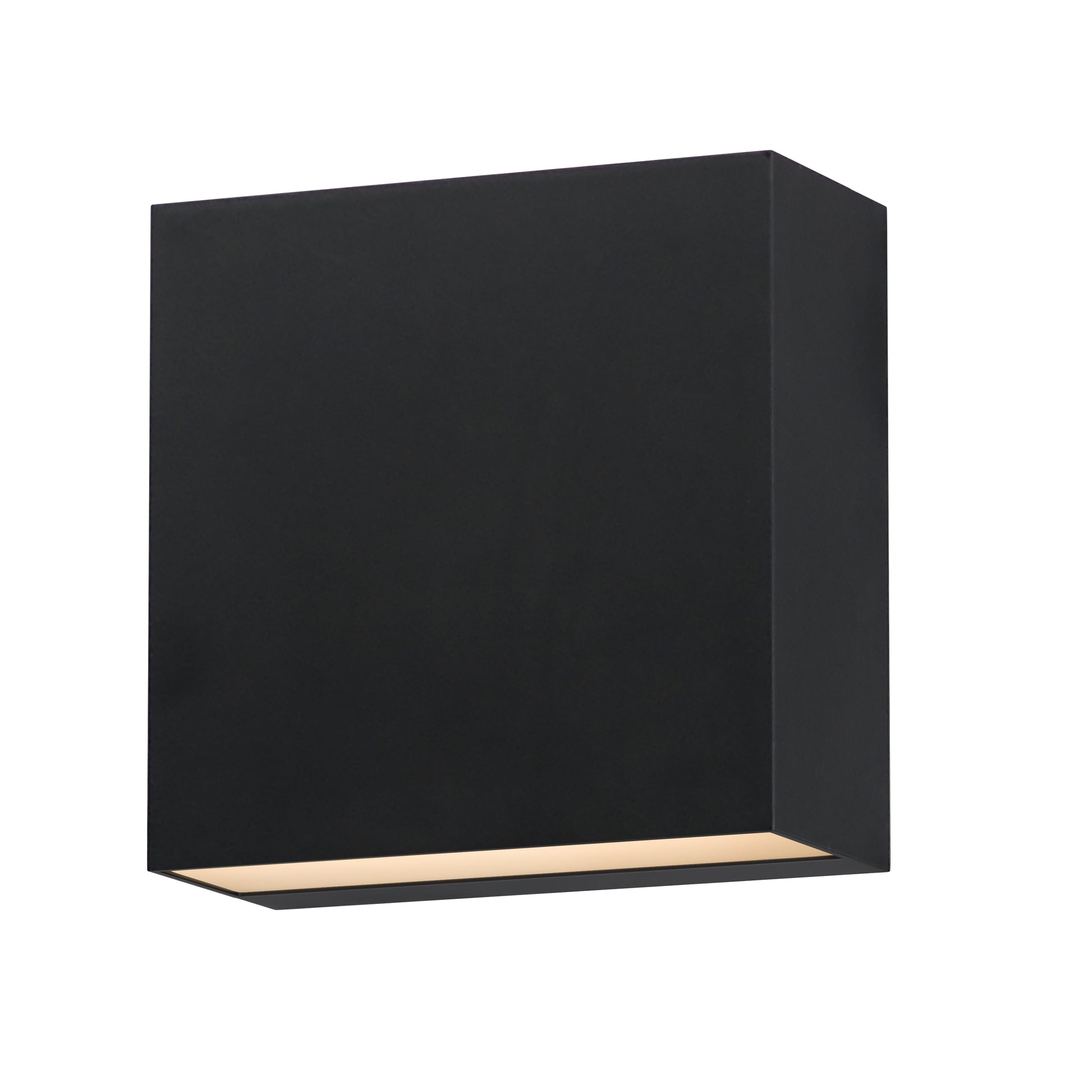 Cubed 5.5" 2-Light LED Outdoor Sconce Black by ET2
