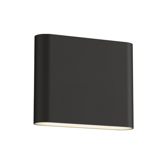 Spartan 6" Wall Sconce Black by ET2