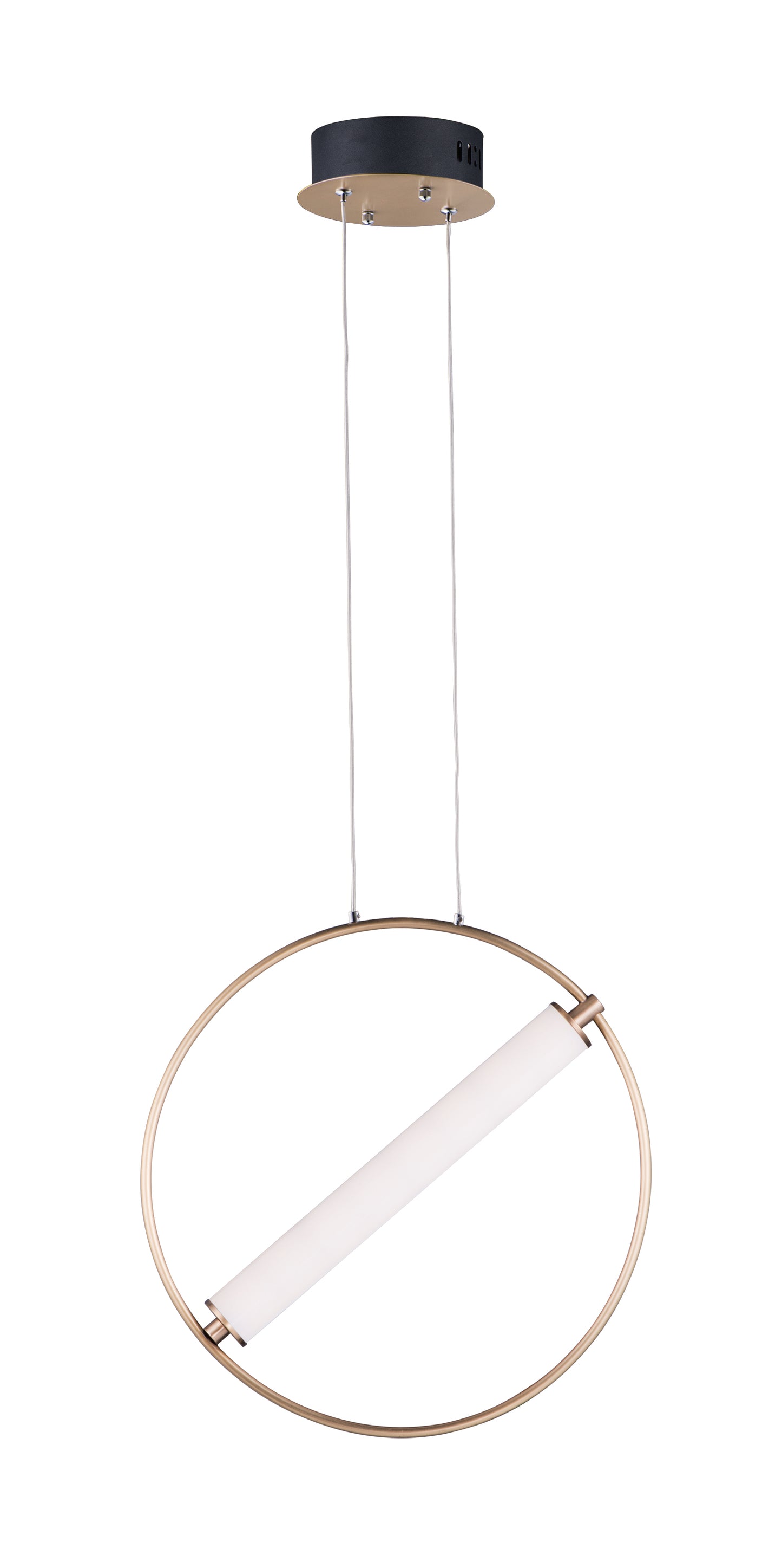 Flare LED Pendant Black/Soft Gold by ET2