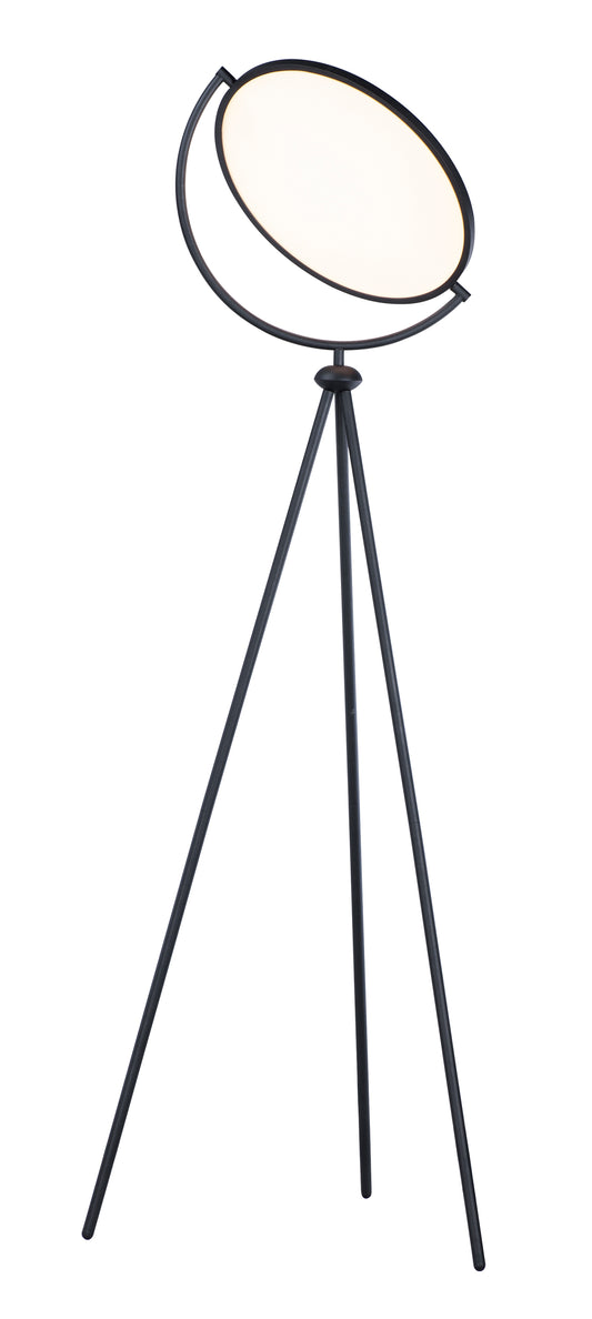 Paddle LED Floor Lamp Black by ET2