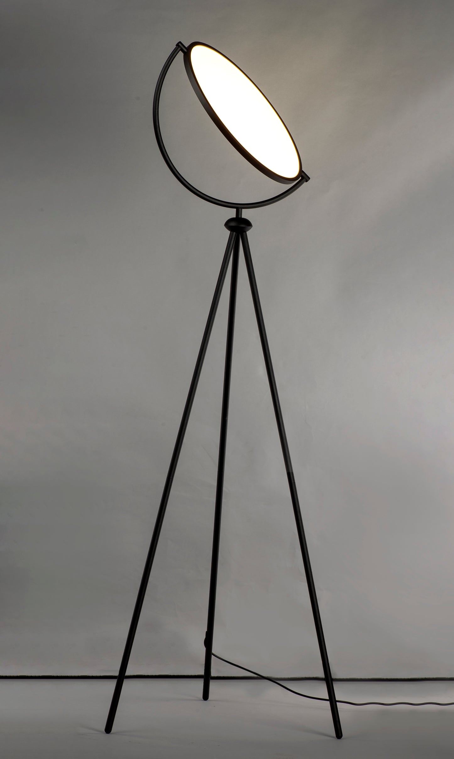 Paddle LED Floor Lamp Black by ET2