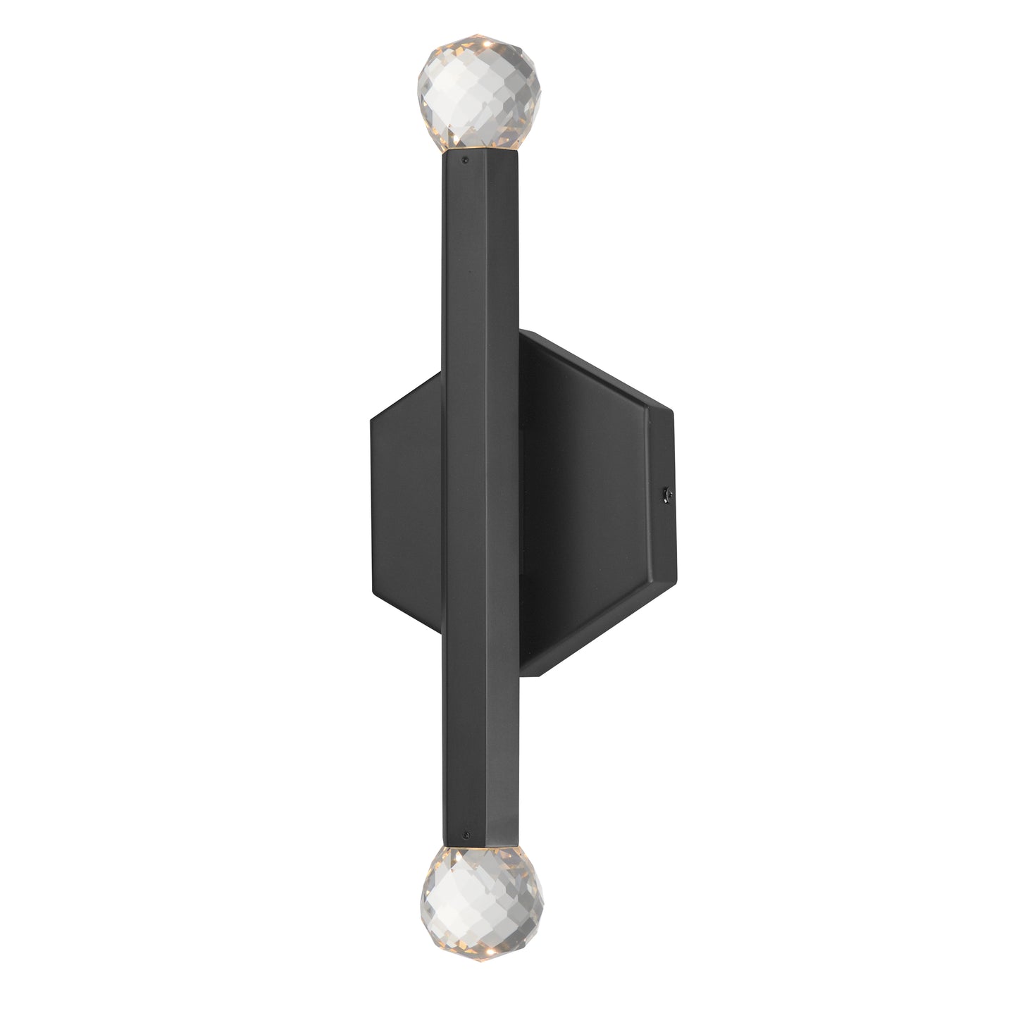 Allumettes 2-Light LED Wall Sconce Black by ET2