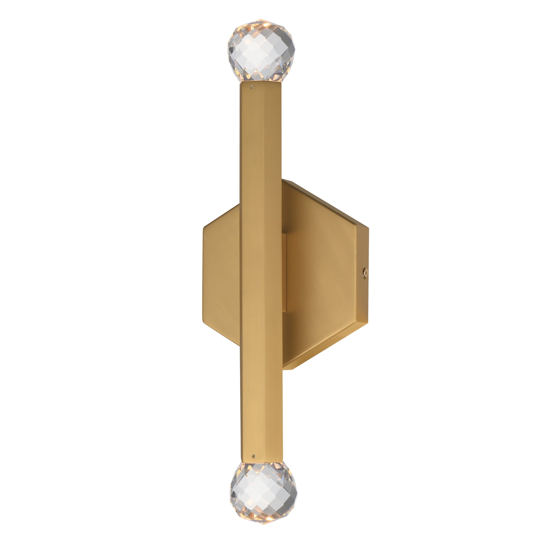 Allumettes 2-Light LED Wall Sconce Gold by ET2
