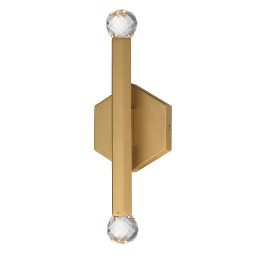 Allumettes 2-Light LED Wall Sconce Gold by ET2