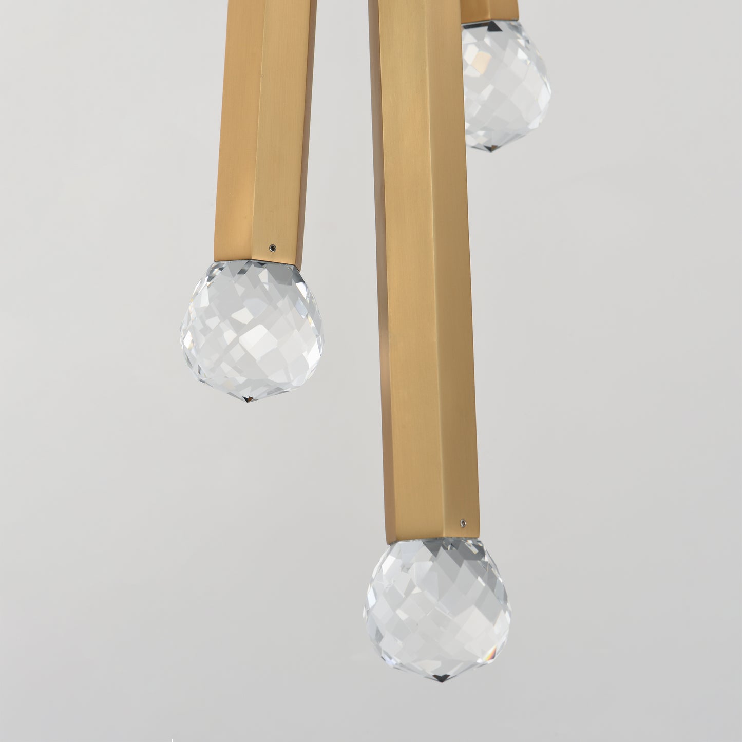 Allumettes 3-Light LED Pendant Gold by ET2