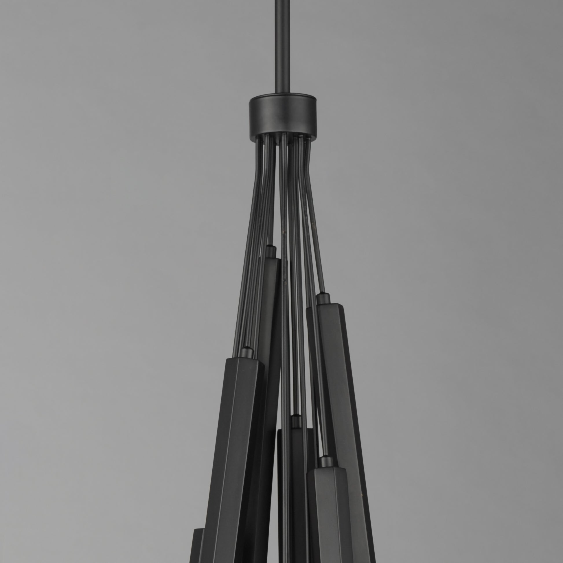 Allumettes 12-Light LED Pendant Black by ET2