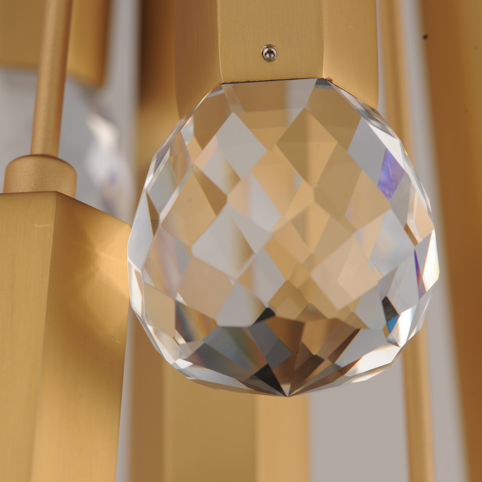 Allumettes 12-Light LED Pendant Gold by ET2