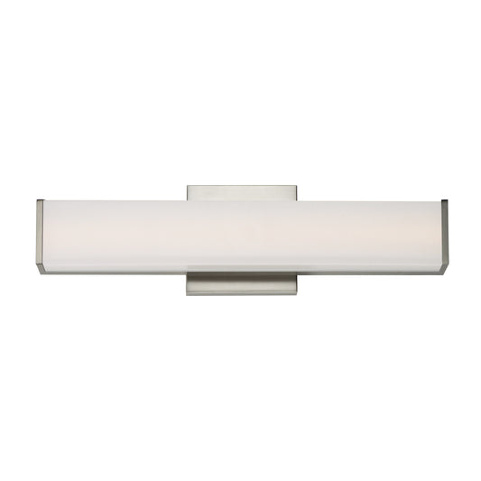 Baritone 18" LED Bath Vanity Satin Nickel by ET2
