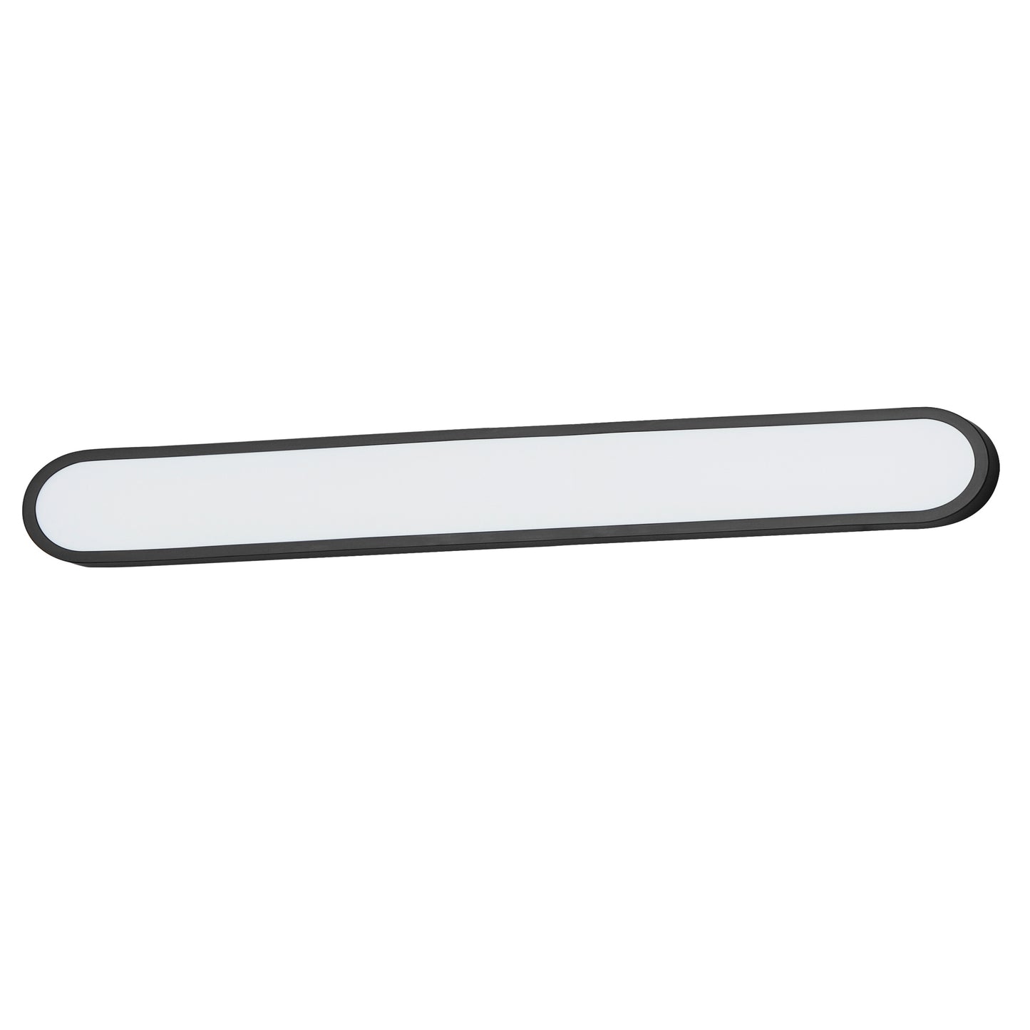 Latitude 48" LED Bath Sconce Black by ET2