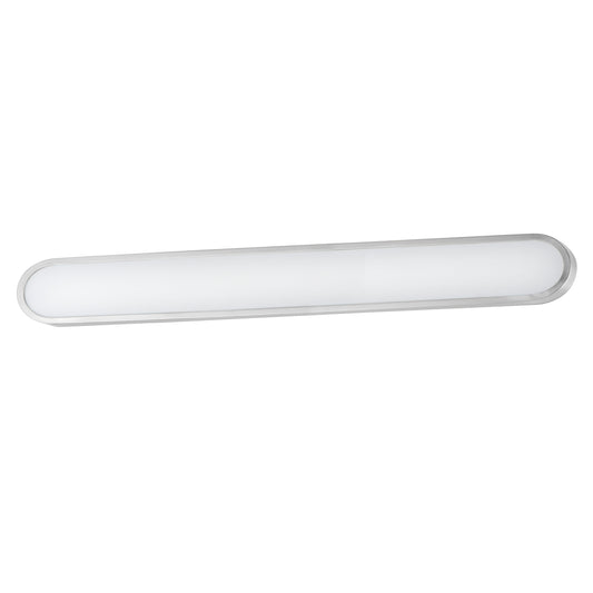 Latitude 48" LED Bath Sconce Satin Nickel by ET2