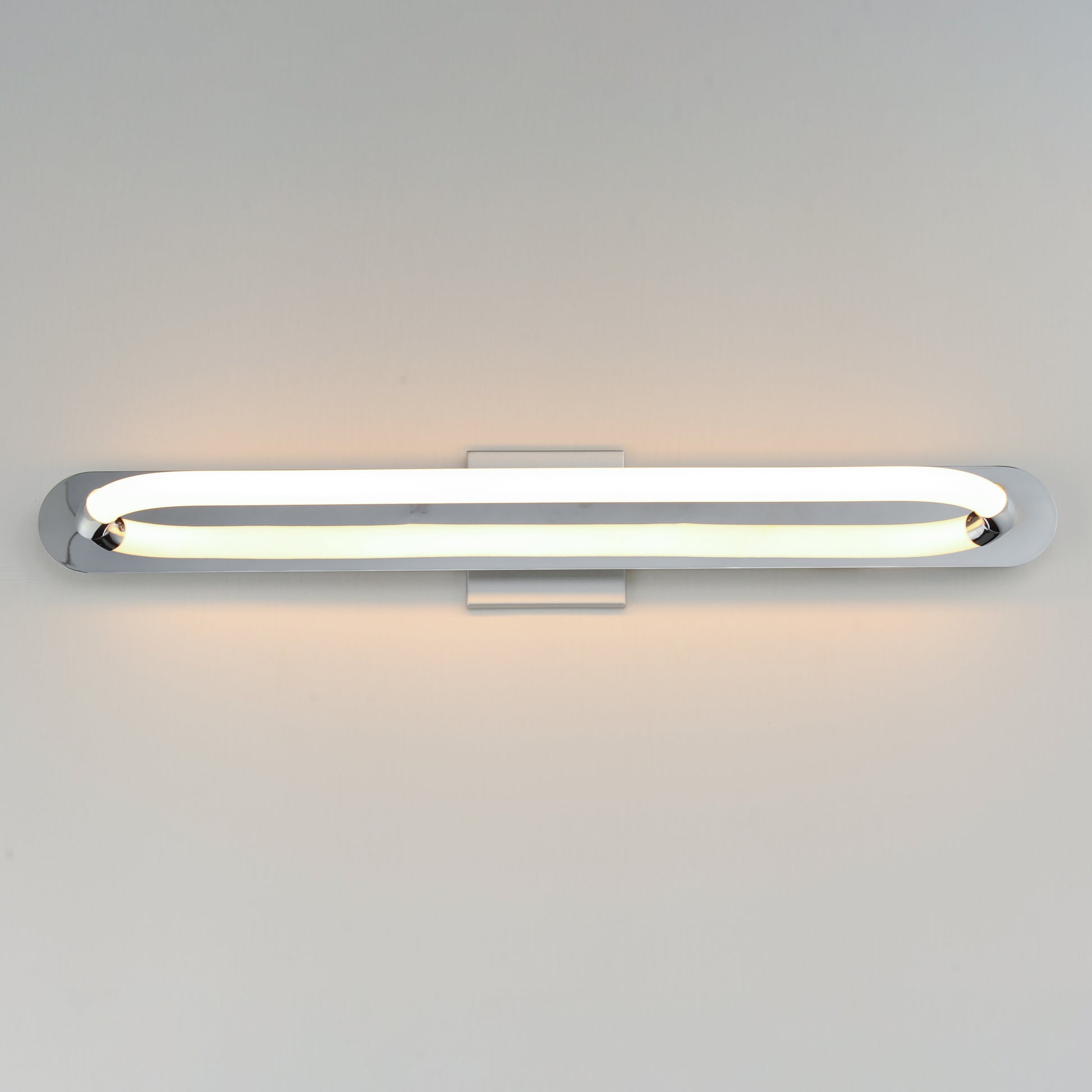 Loop 30" LED Wall Sconce Polished Chrome by ET2