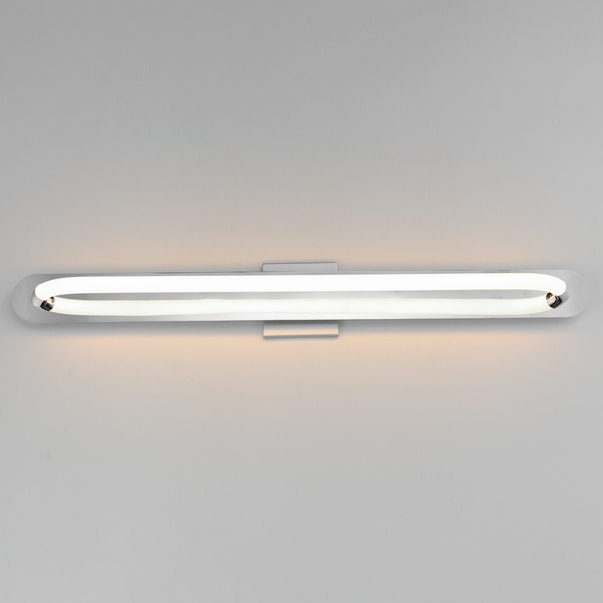 Loop 36" LED Wall Sconce Polished Chrome by ET2